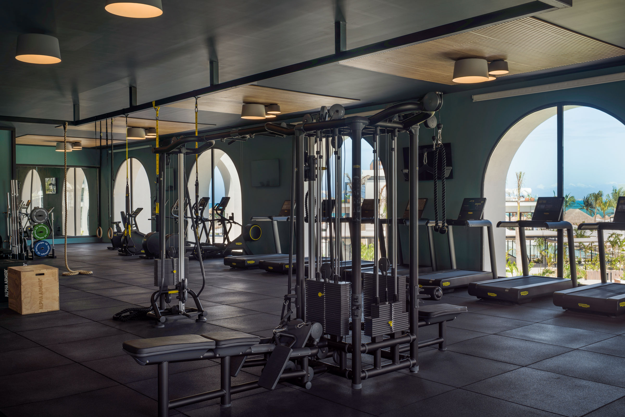 Équipement de gym et de fitness tout compris 