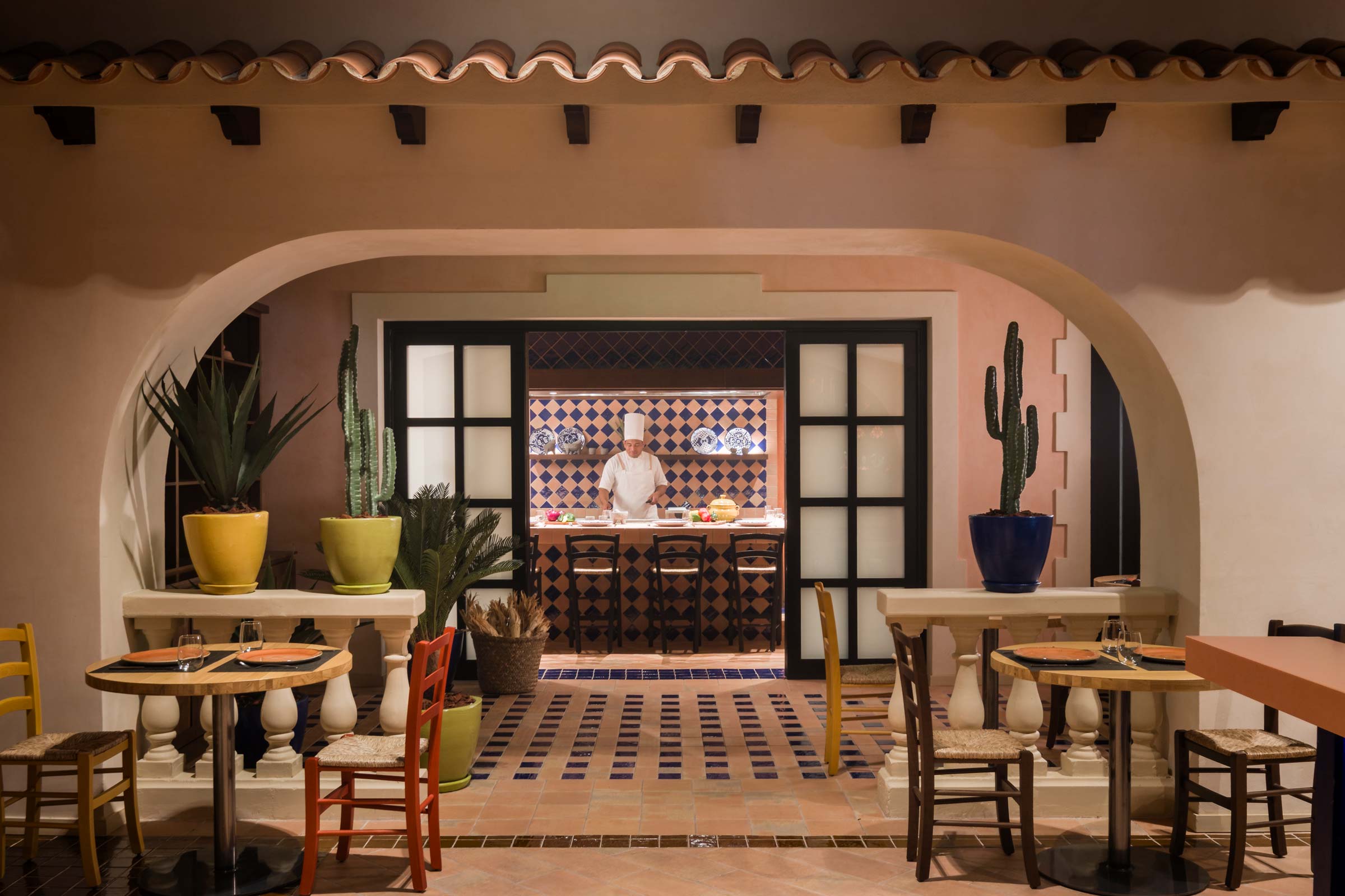 Comida mexicana en un resort Todo Incluido en Cancún
